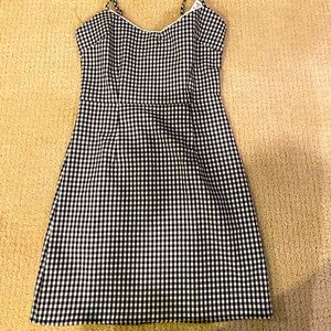 Gingham Babydoll Dress